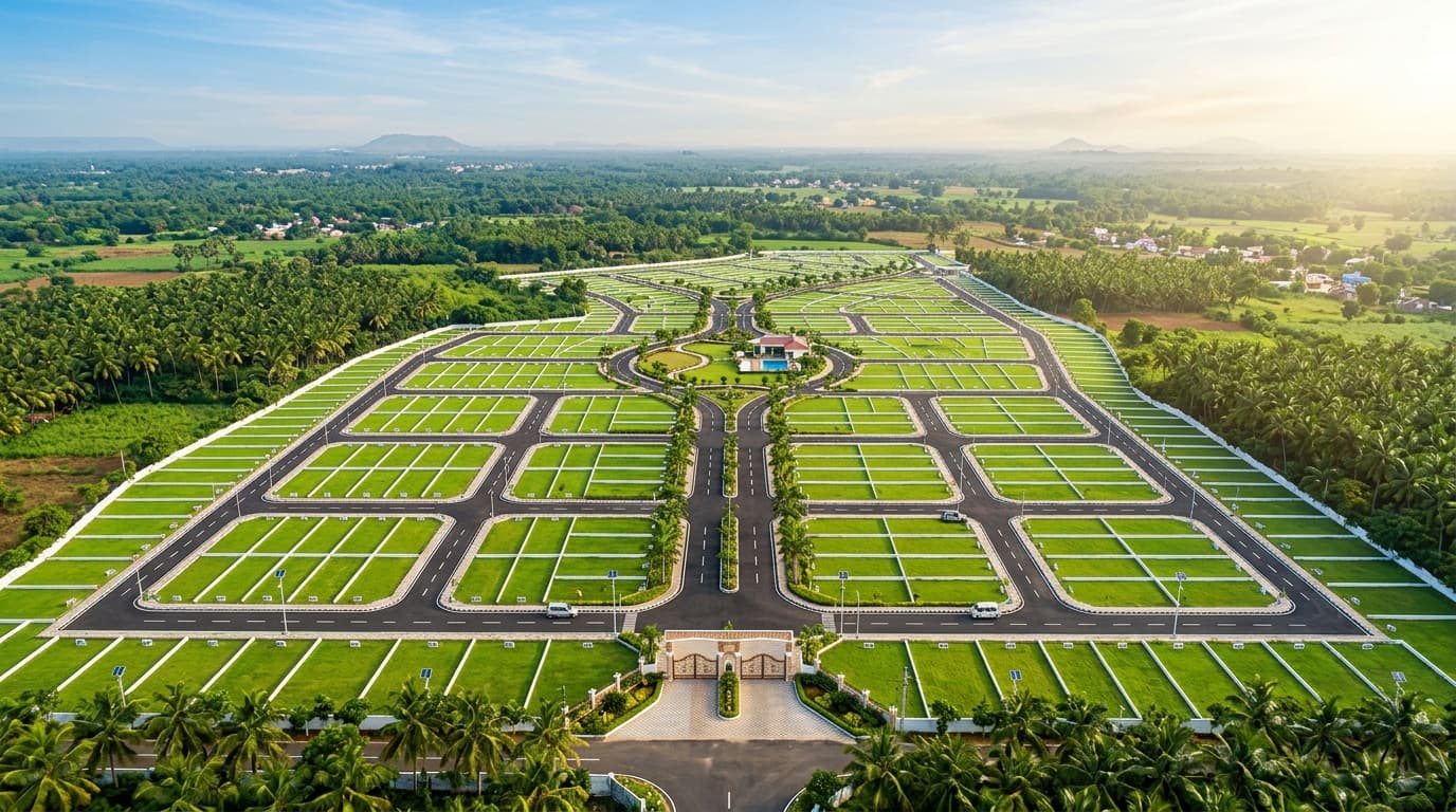 Minjur - Ponneri Smart City Growth Corridor Residential Plots