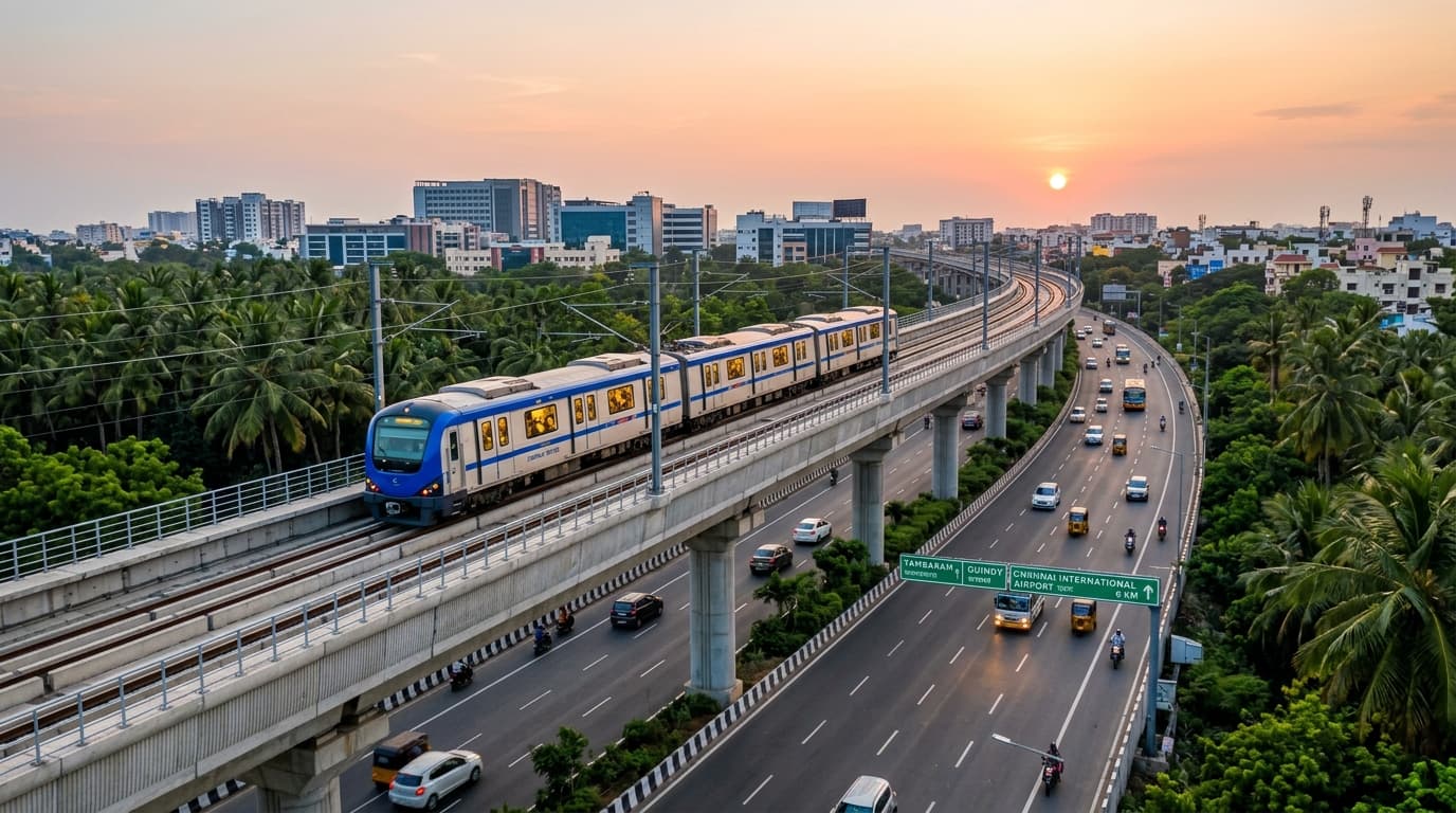 Madhavaram Transit Hub Adjacent Residential Land